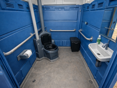 banheiro quimico pne acessível